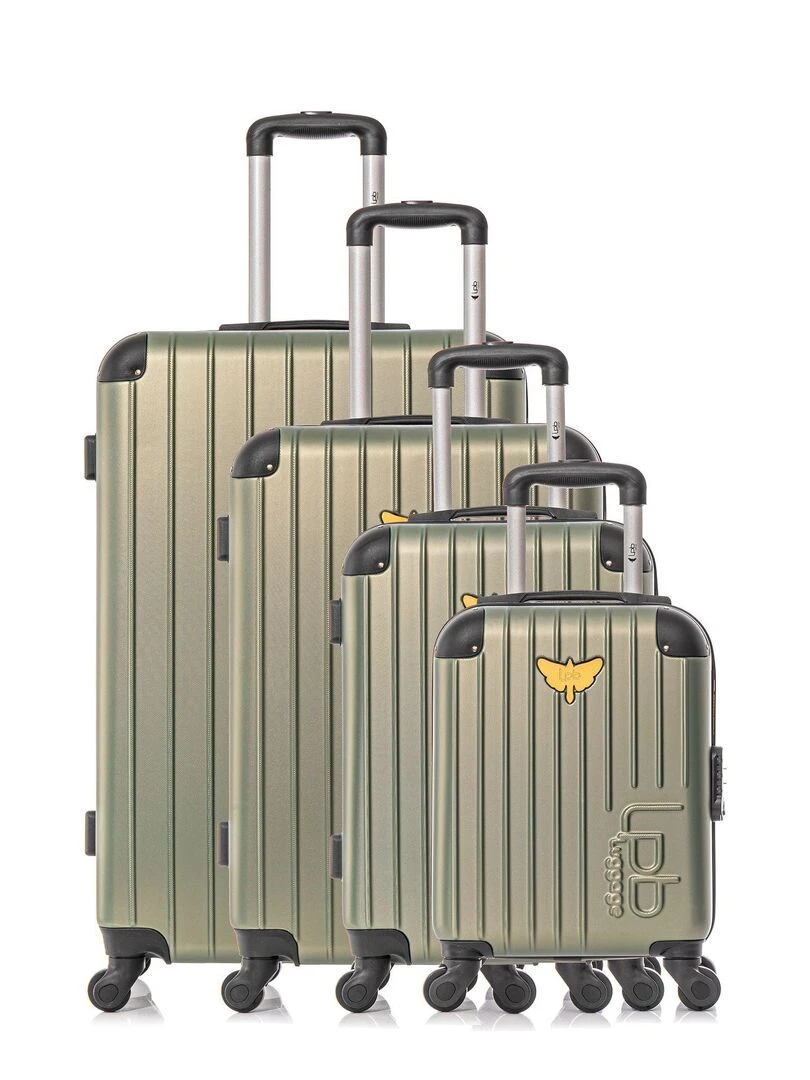 LPB LUGGAGE SET DE 4 MARIANNE M Vert kaki