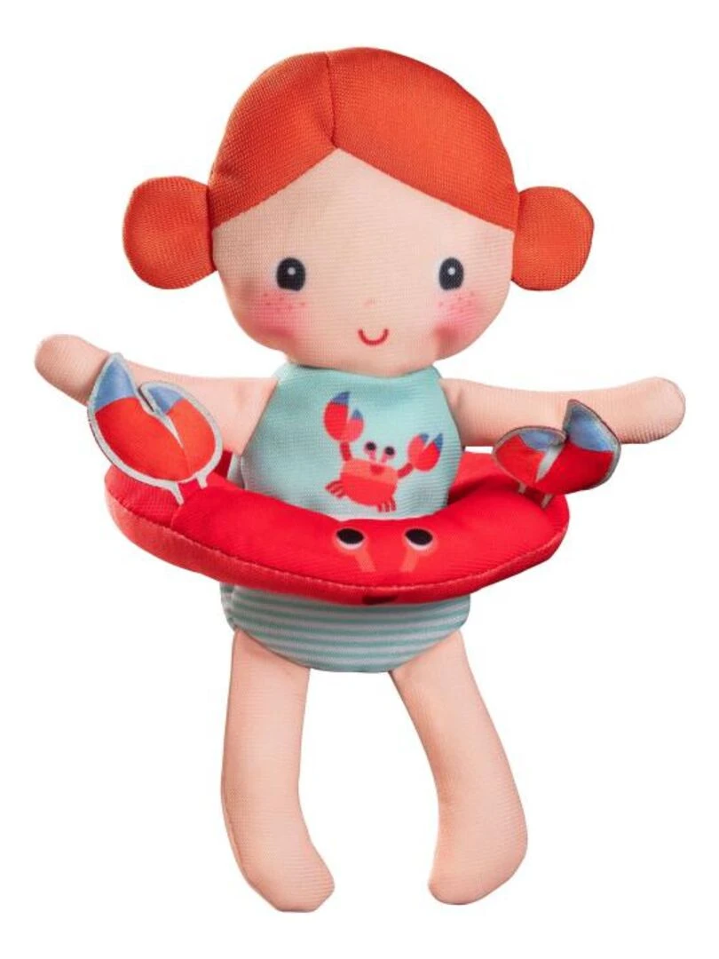 Poupée de bain Axelle (18 cm) Orange