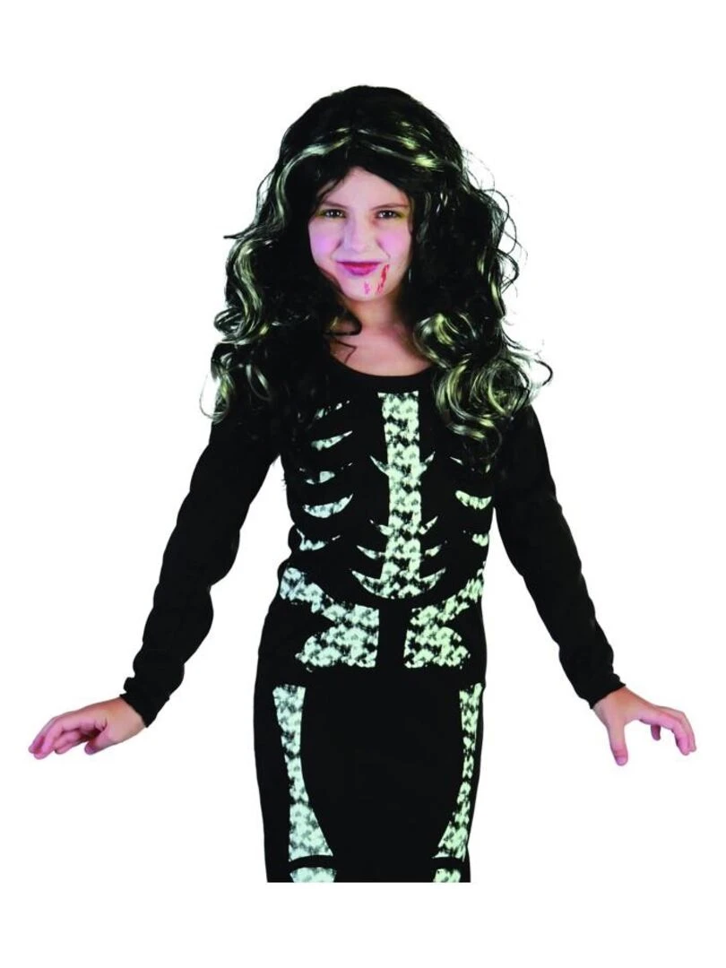 Déguisement Squelette Halloween enfant Noir Noir
