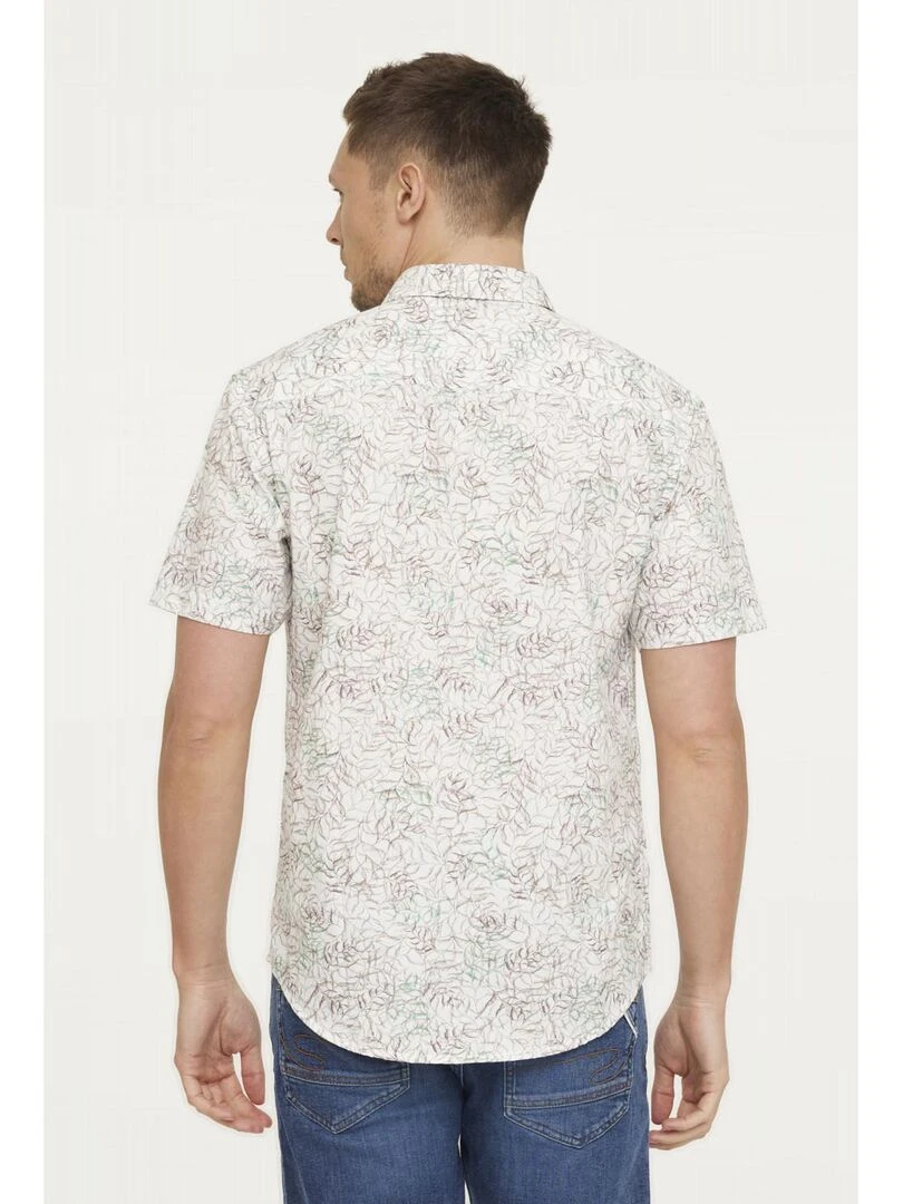 Lee Cooper   Chemise manches courtes coton regular DULO   Beige argile