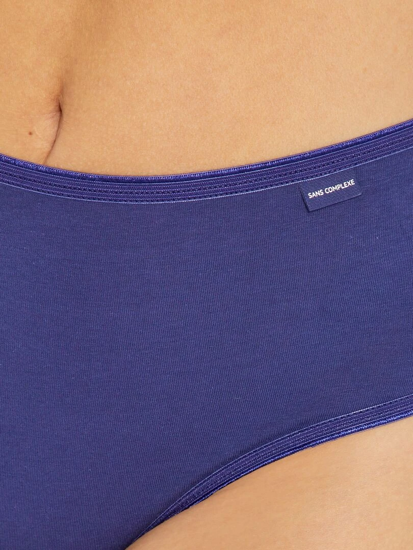 Lot de 3 culottes midi 'Sans Complexe'   bleu