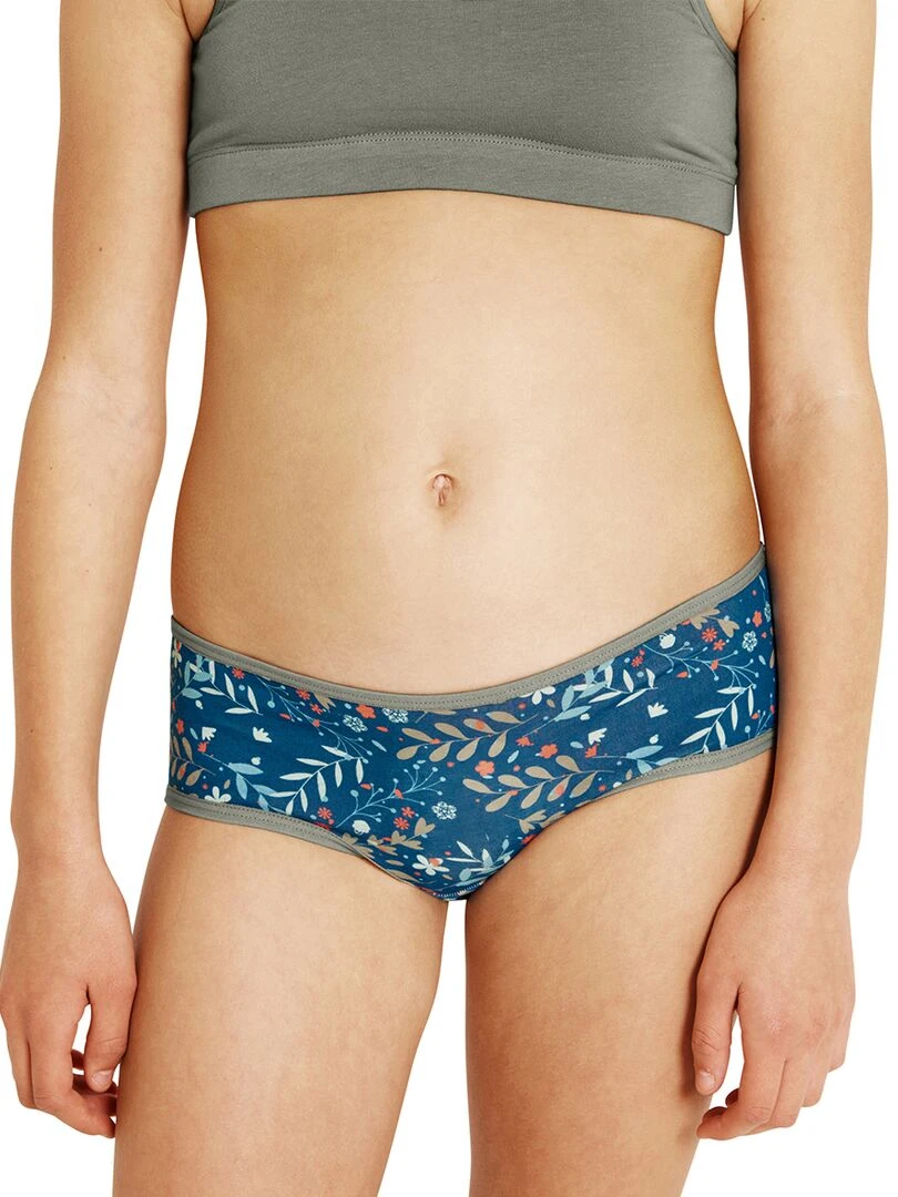 Lot de 3 boxers Girl Mode by Fille Kaki
