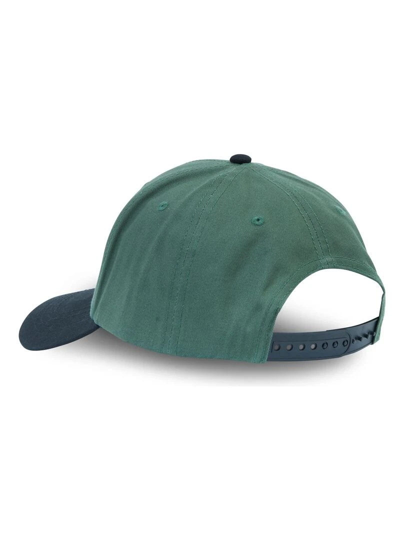 Casquettes adulte baseball fermeture snapback One Piece Freegun   Vert