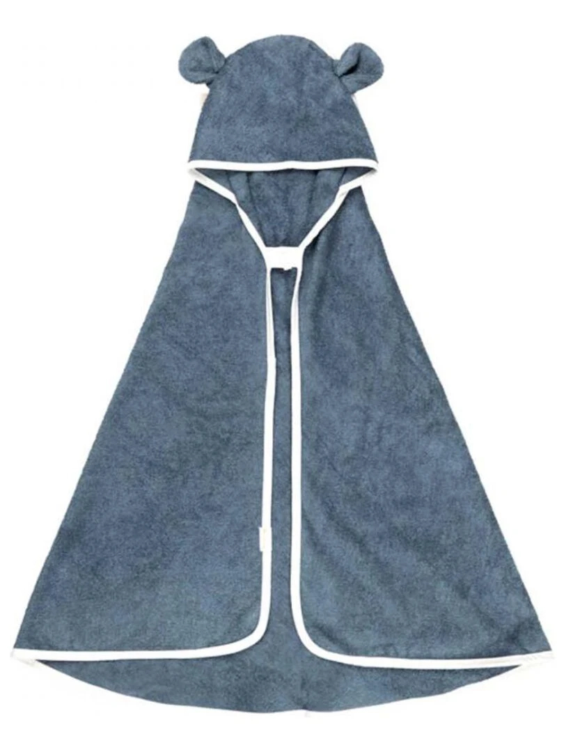 Hooded Baby Towel Bear Blue Spruce Blue Spruce One Size Bleu