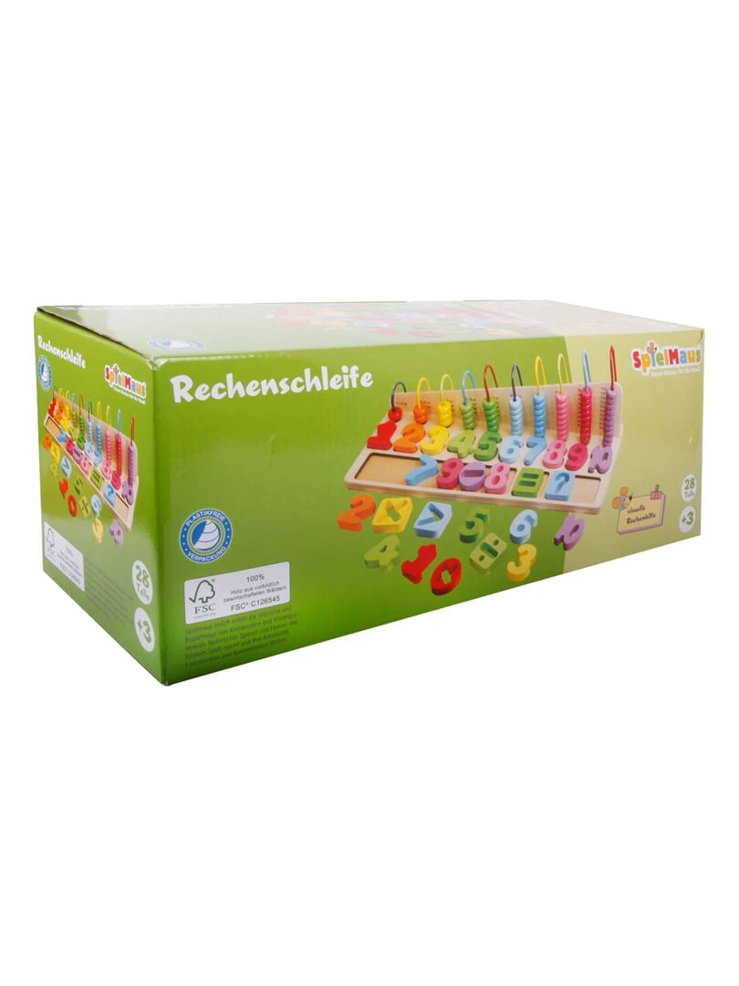 SpielMaus Boucle à calculer en bois N/A