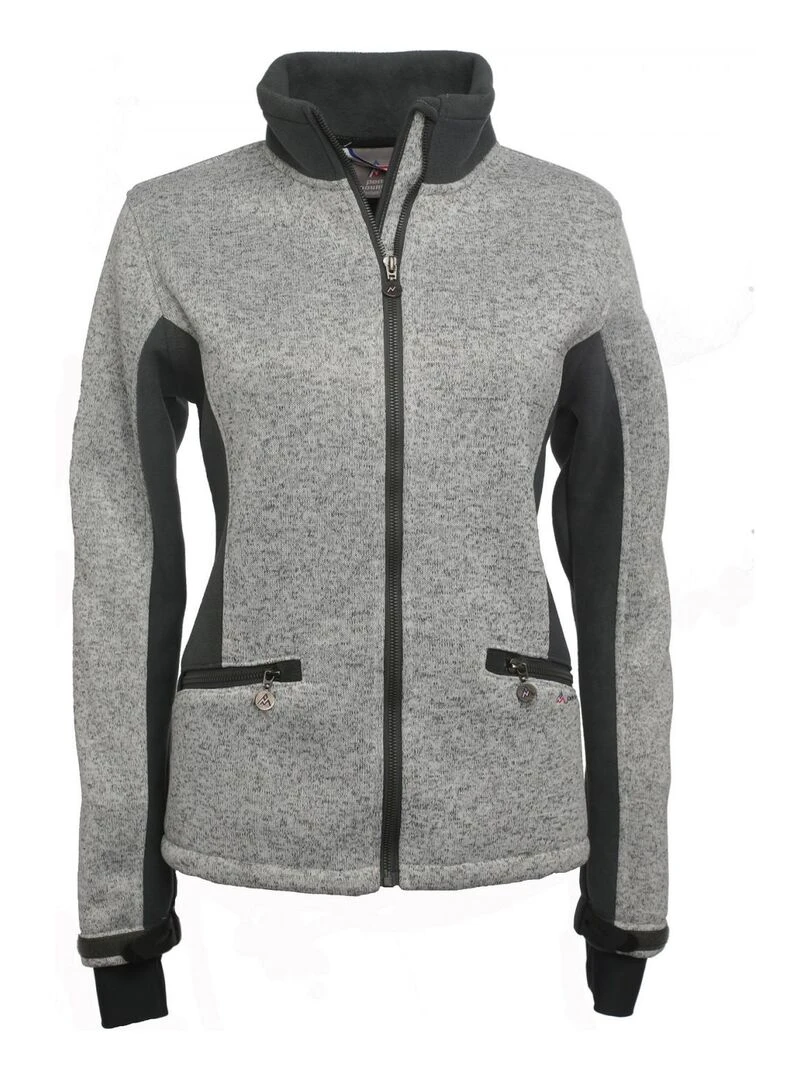 Blouson polaire femme ATMOS   Gris