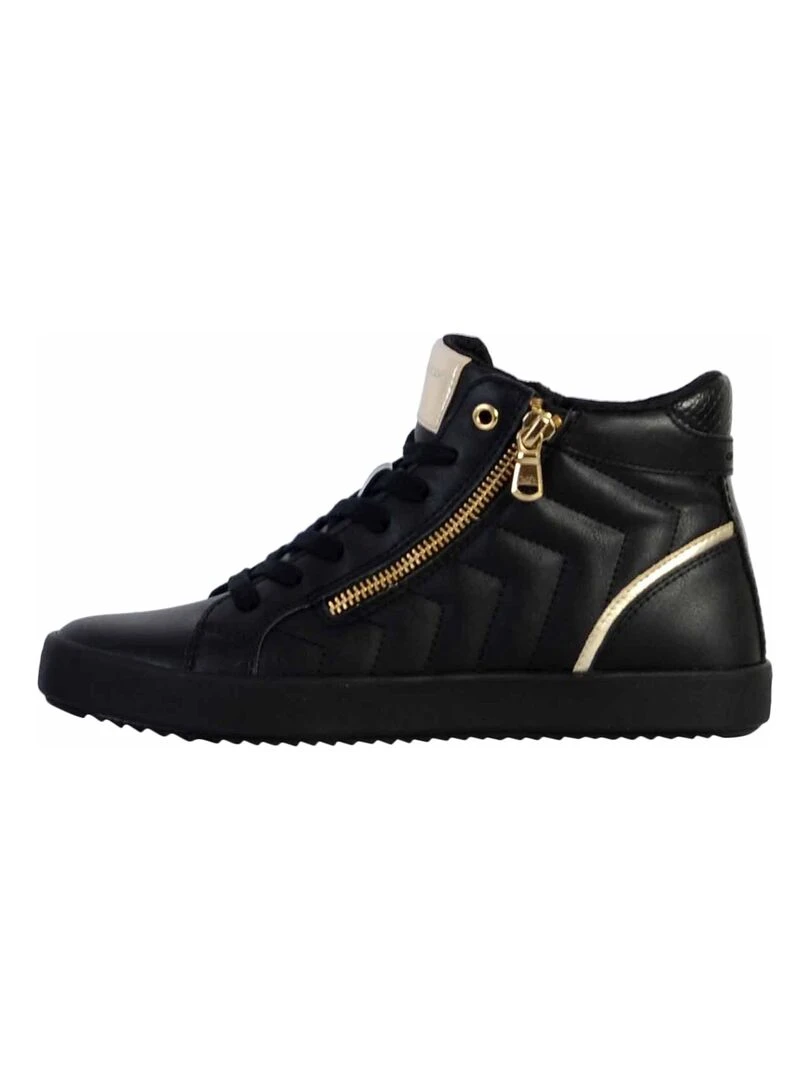 Basket Montante à Lacets Geox Blomiee Noir