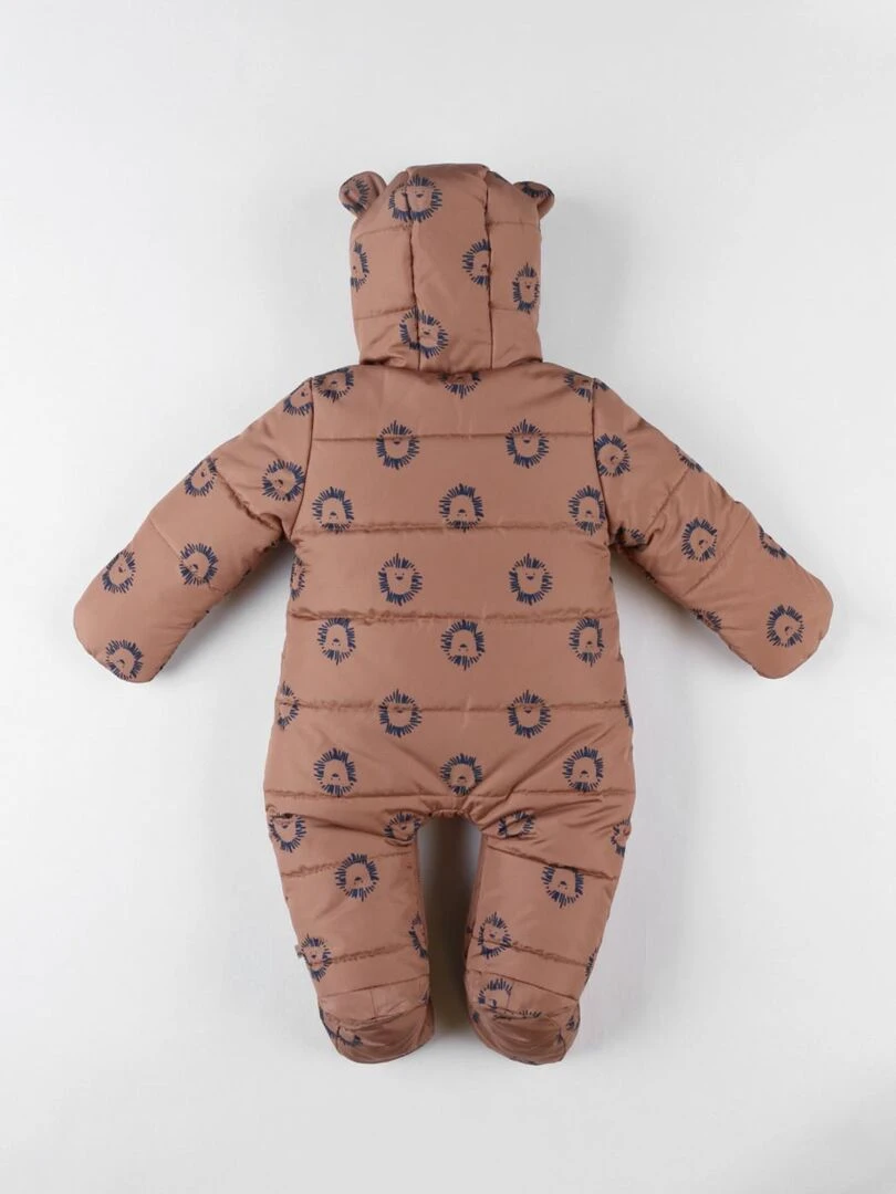 Combi pilote lion  caramel/bleu   Noukie's   Marron