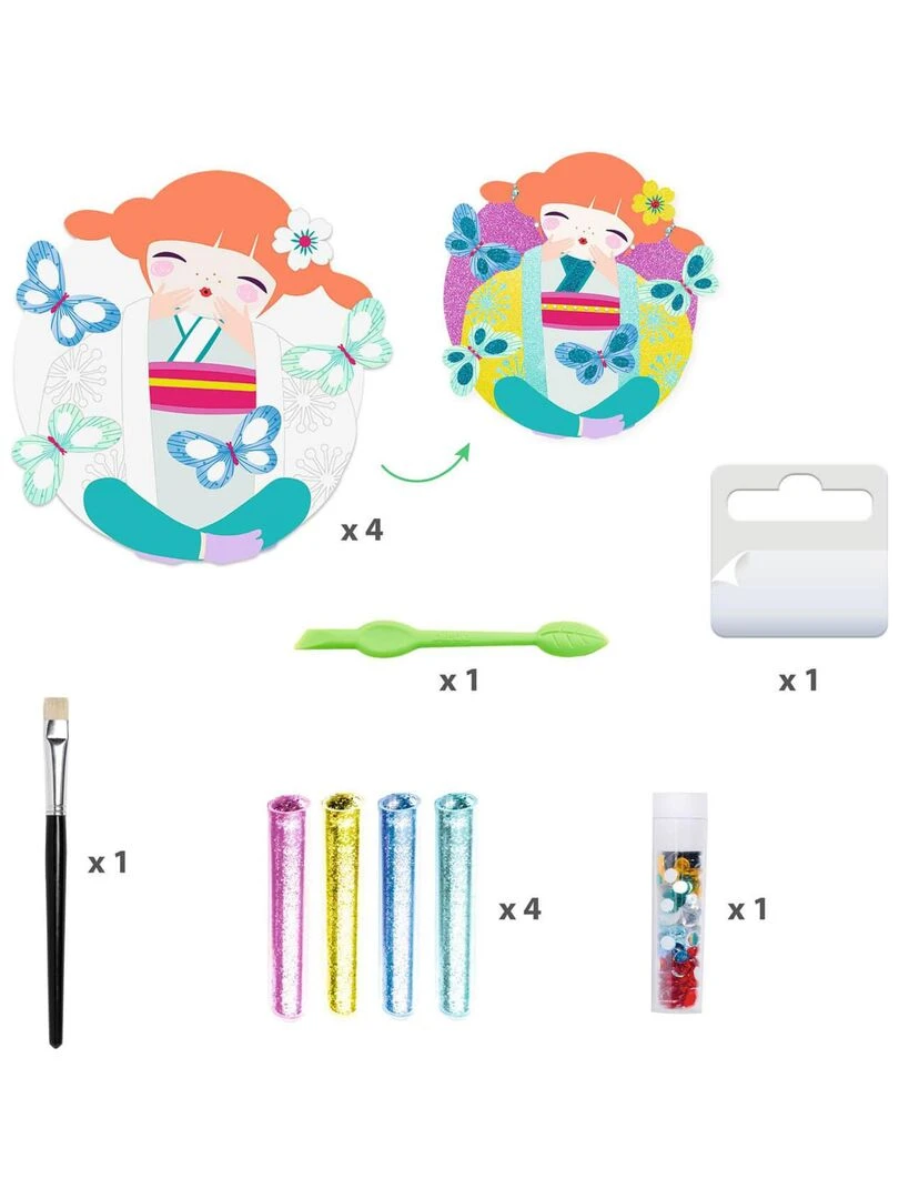 Tableaux à pailleter : Onnanoko   N/A