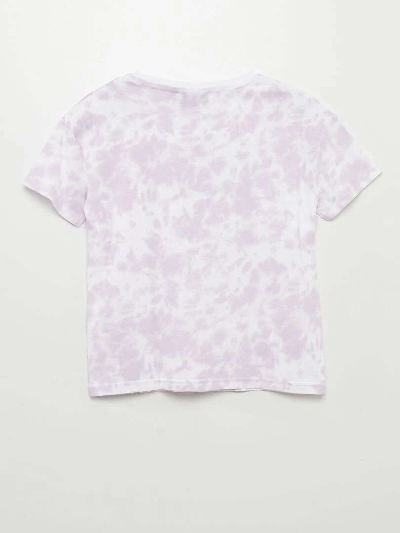 T shirt 'ACDC' manches courtes   VIOLET