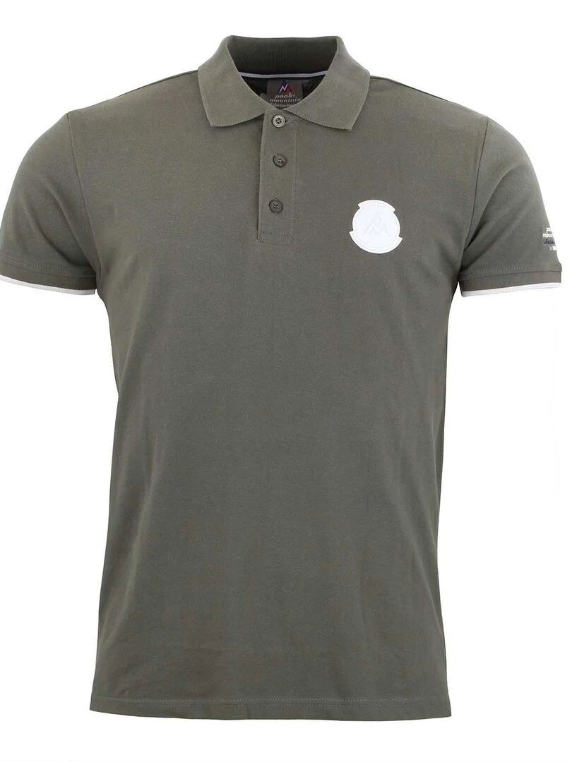 Polo manches courtes homme CORNELIUS PEAK MOUNTAIN Kaki