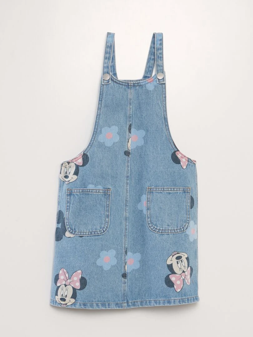 Robe salopette 'Minnie' Bleu