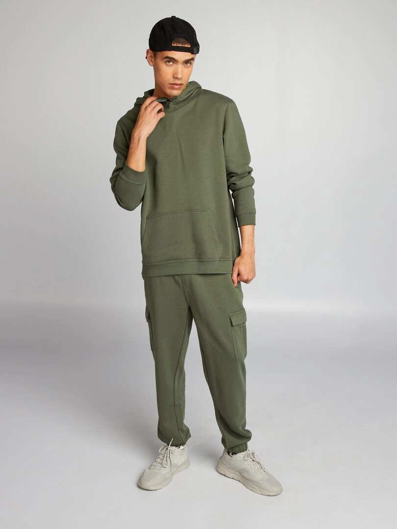 Pantalon de jogging avec poches Vert
