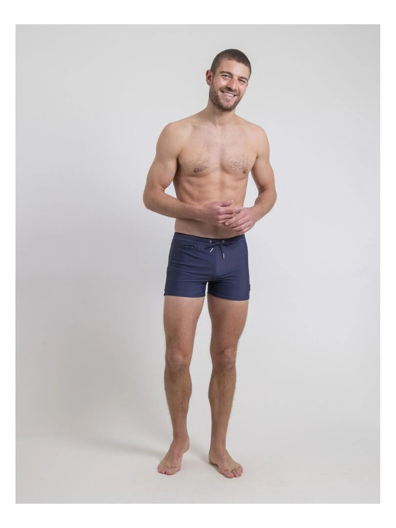 Shorty de bain GIOBERTO   Bleu marine