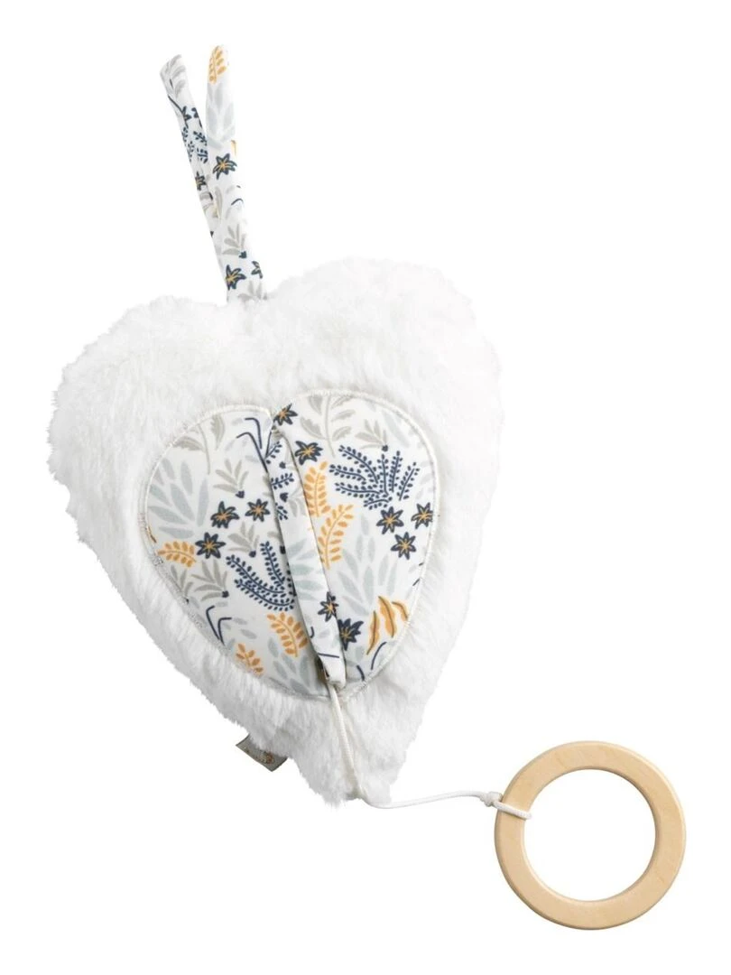 Mini musical en velours blanc SAUTHON Blanc