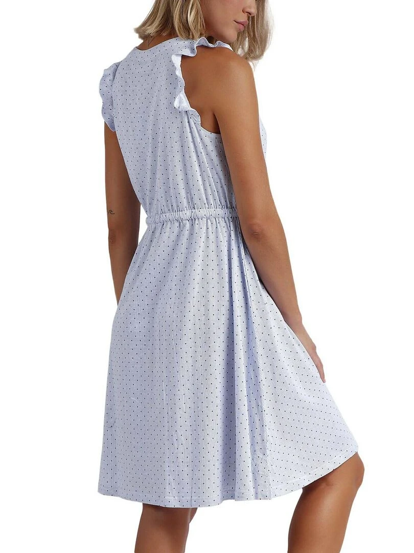 Nuisette Stripes And Dots Bleu