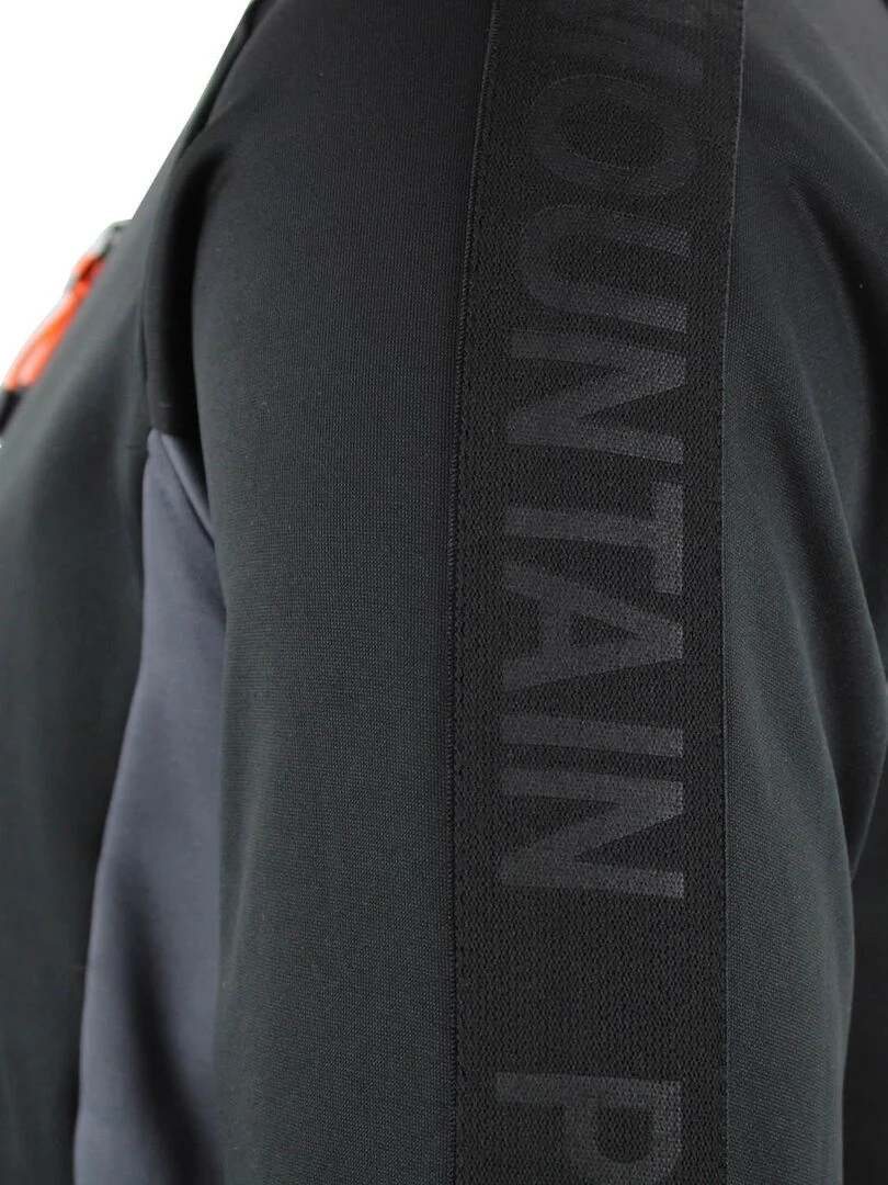 Blouson polarshell homme CEMON   PEAK MOUNTAIN   Noir Gris