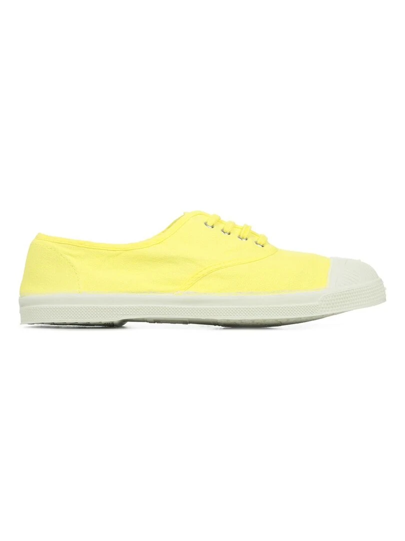 Baskets Bensimon Lacets Jaune