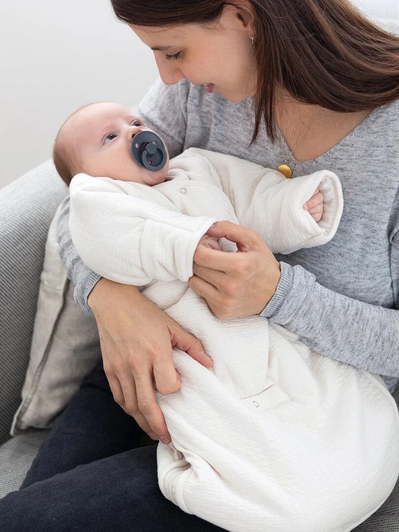 Bemini Gigoteuse  avec moufles Pady Tetra Jersey et jersey   Parme