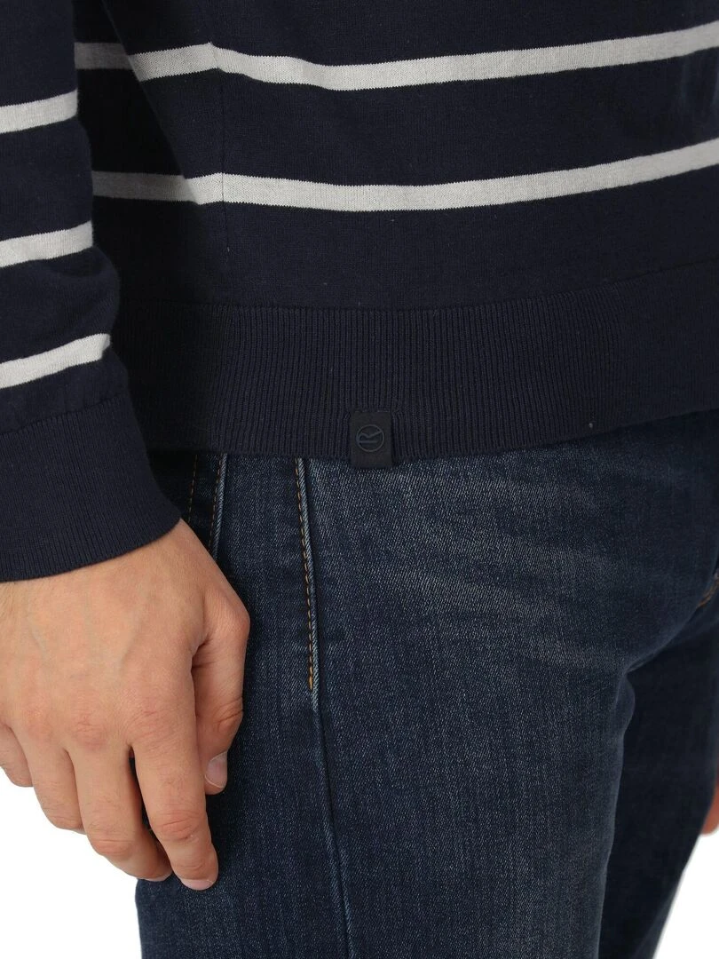 Regatta   Pull CAUTLEY   Bleu Gris Gris