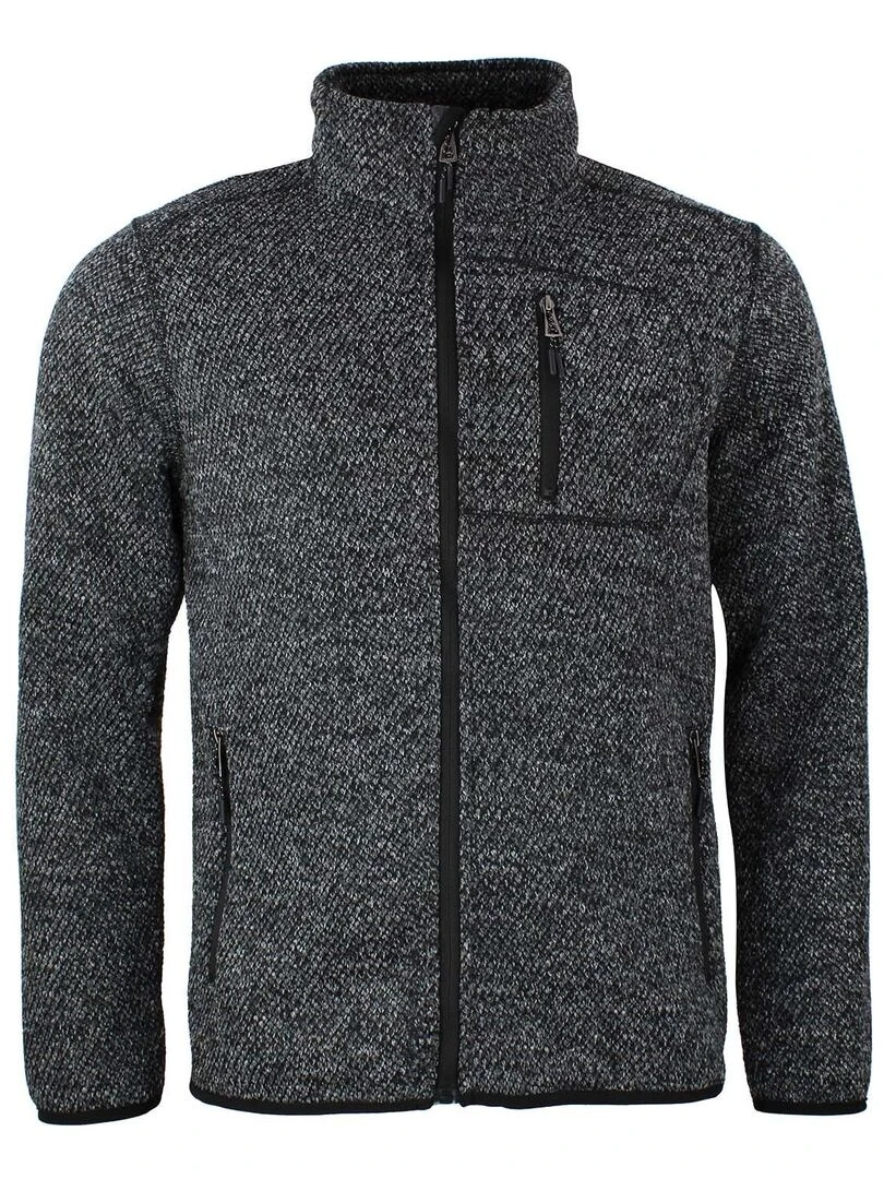 Blouson polaire homme CAPINO PEAK MOUNTAIN Noir Noir