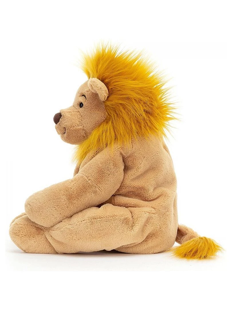 Peluche Rumpletum Lion   L: 22 cm x l : 21 cm x H: 27 cm   Orange