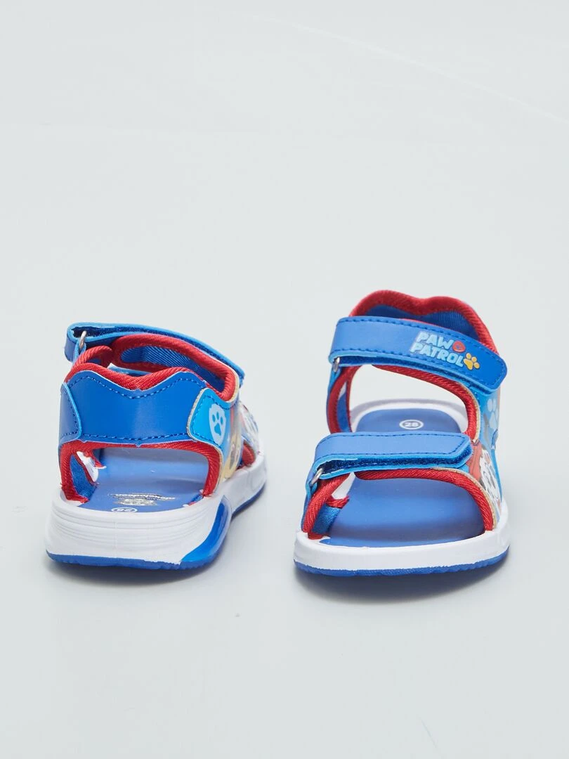 Sandales à scratchs 'Pat 'Patrouille'   BLEU