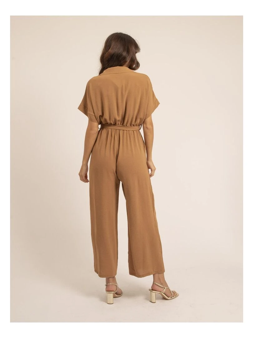 Combi pantalon EPINALIA Marron caramel