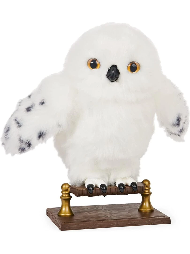 Wizarding World Harry Potter   Hibou interactif en peluche Hedwig   Blanc