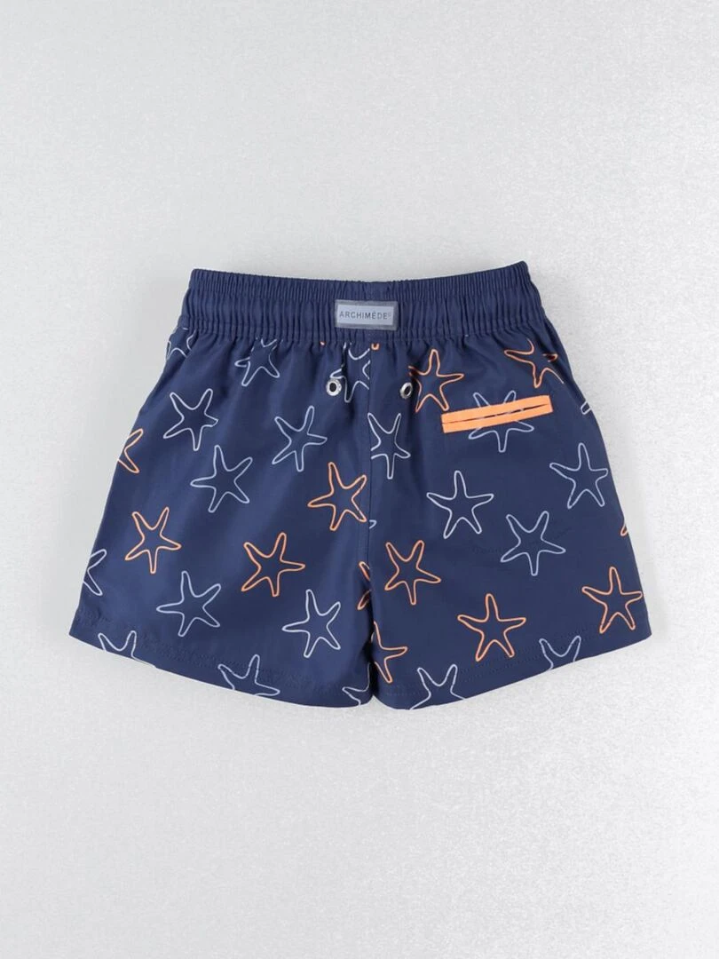 Boxer de bain Boris Archimède Bleu
