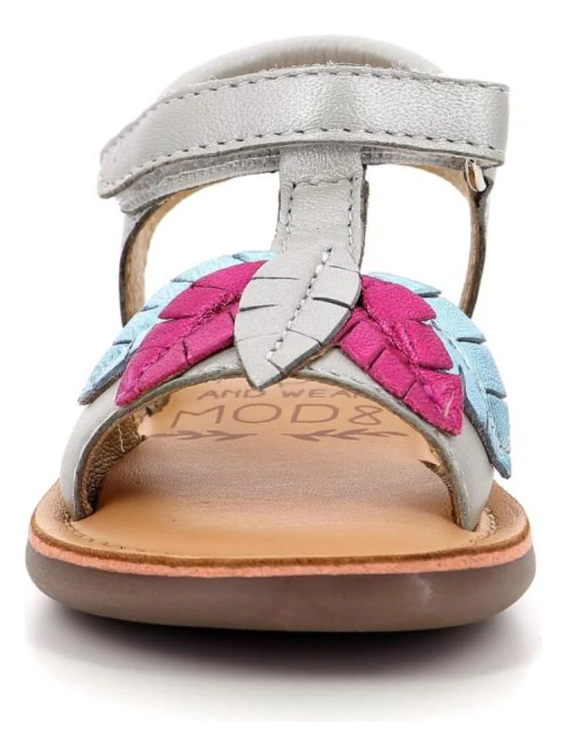 Sandales Cuir Cloleaf   Argent