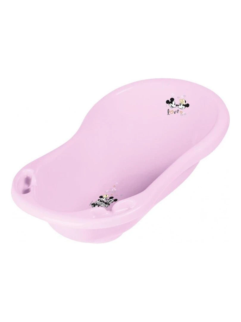 BAIGNOIRE 84 CM AVEC VIDANGE MINNIE DISNEY Rose