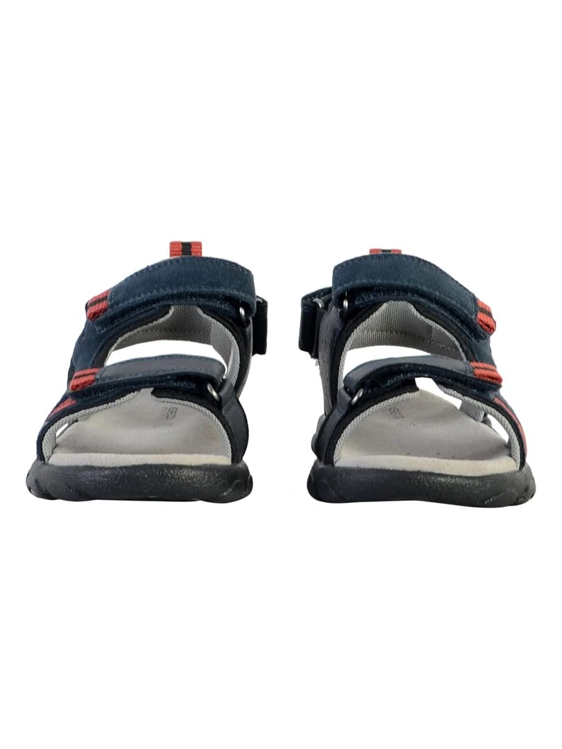 Sandale à Scratch Plate Geox Enfant Strada   Bleu