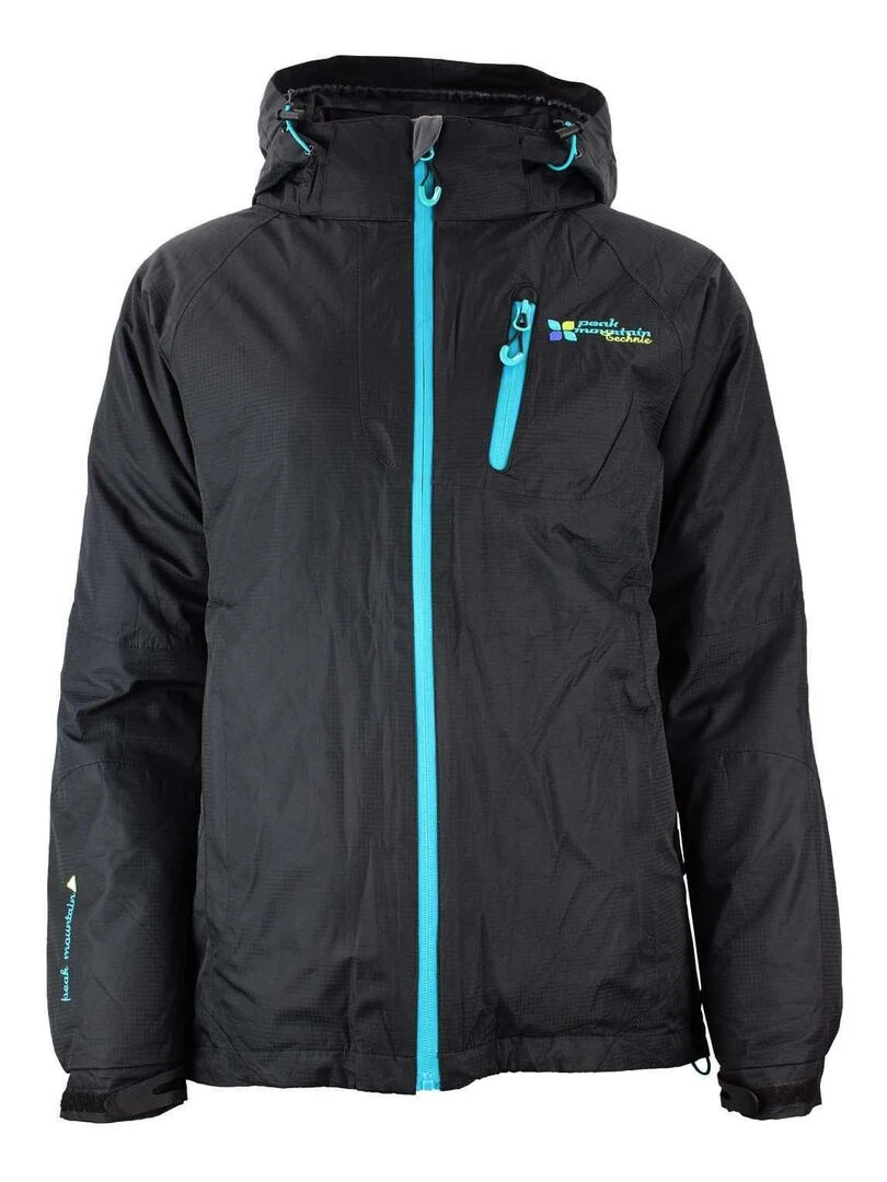 Blouson de ski femme ACIXI Noir Bleu