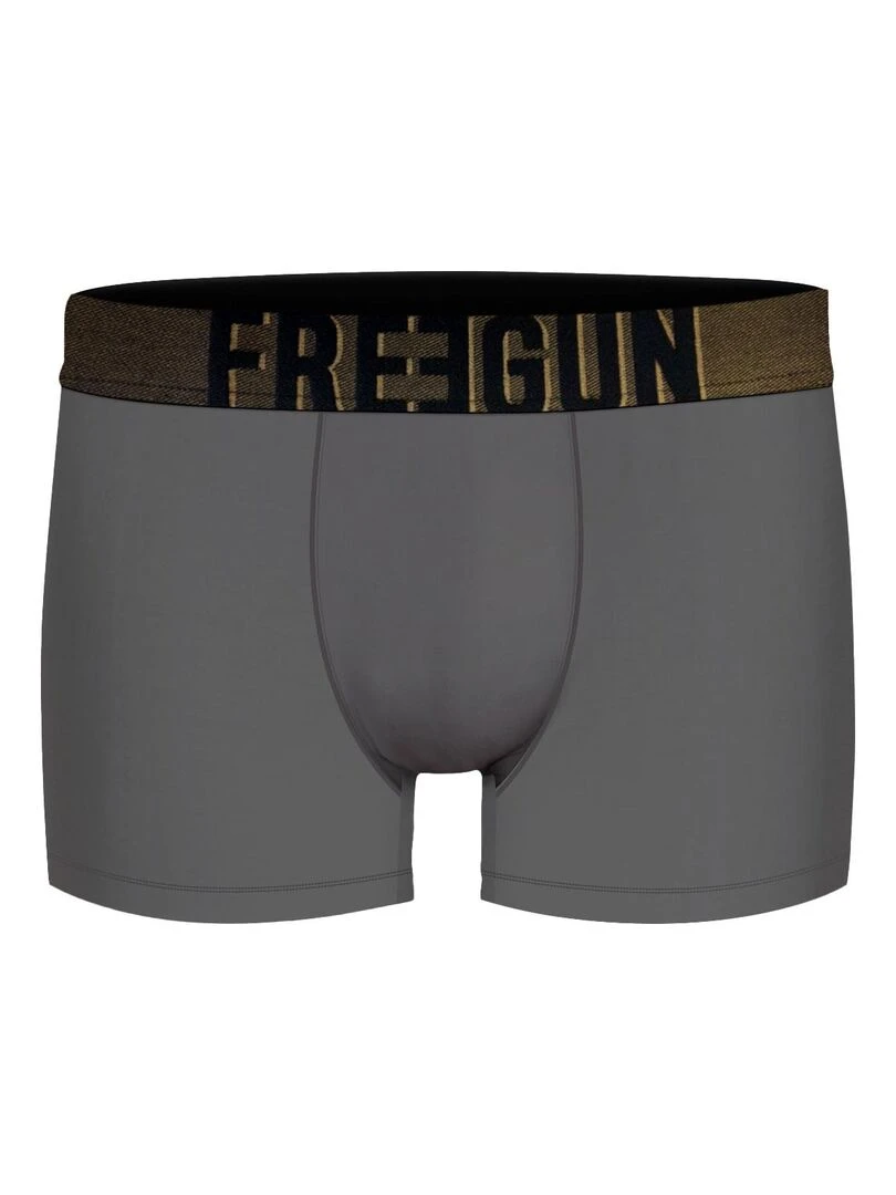 Lot de 4 Boxers homme Soft Touch Signature Karl Freegun   Noir