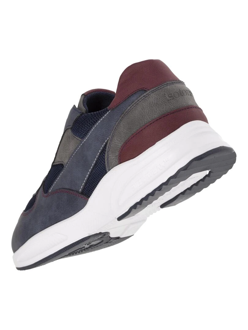 Baskets Confort Homme Semelle Sport Bleu   Bleu