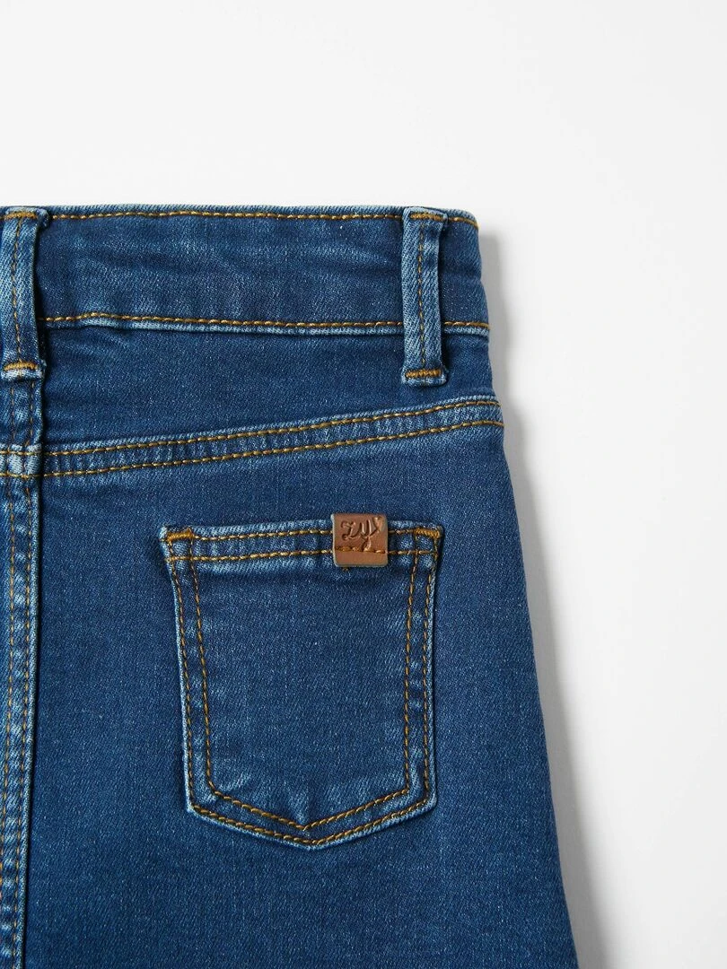 Jupe en Denim de Coton Bébé Fille  READY PLAYER   Bleu