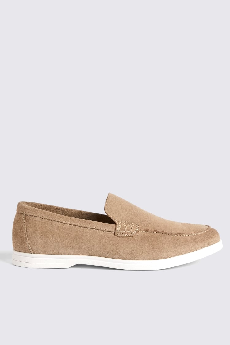 Lewisham Camel Suede Casual Loafers   Buy Online at Moss