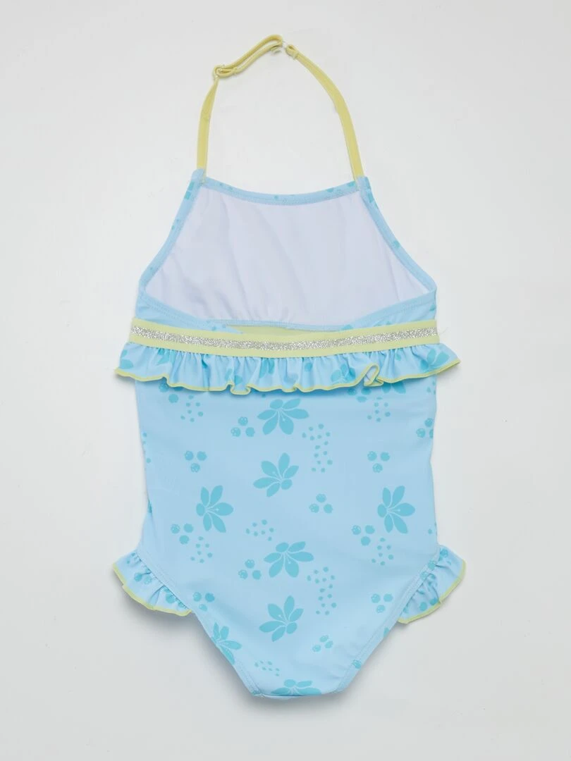Maillot de bain 'La reine des neiges' 1 pièce Bleu