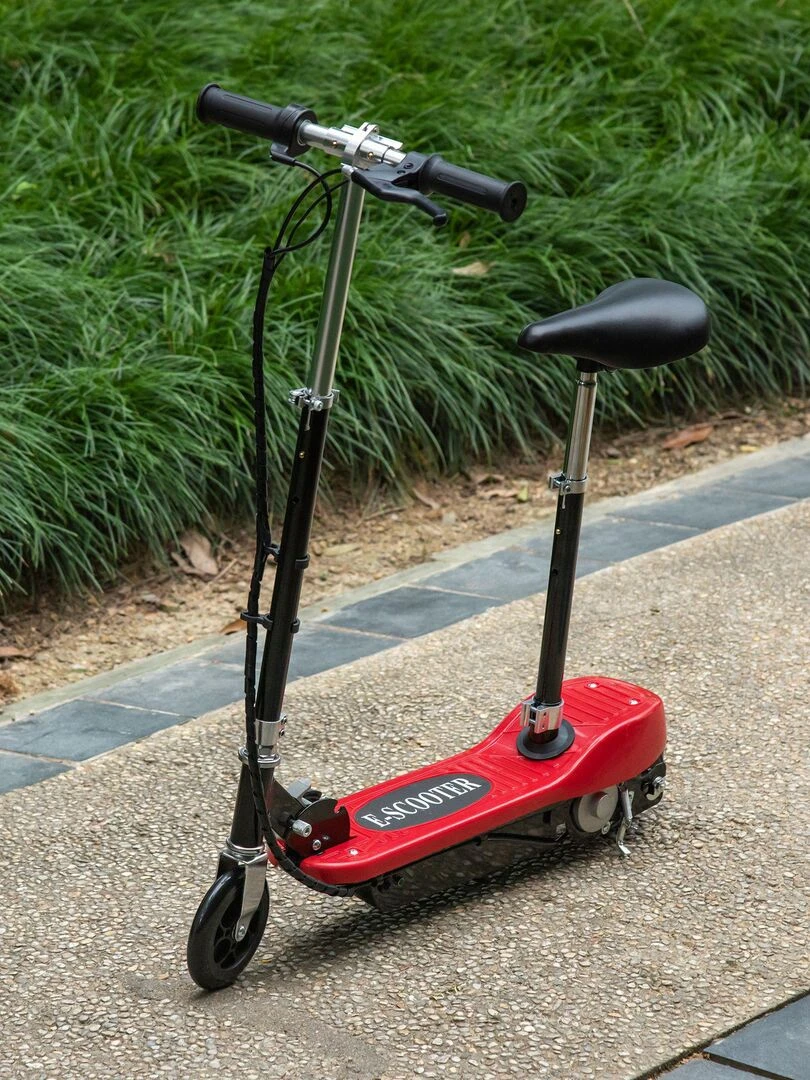 Trottinette électrique   Rouge