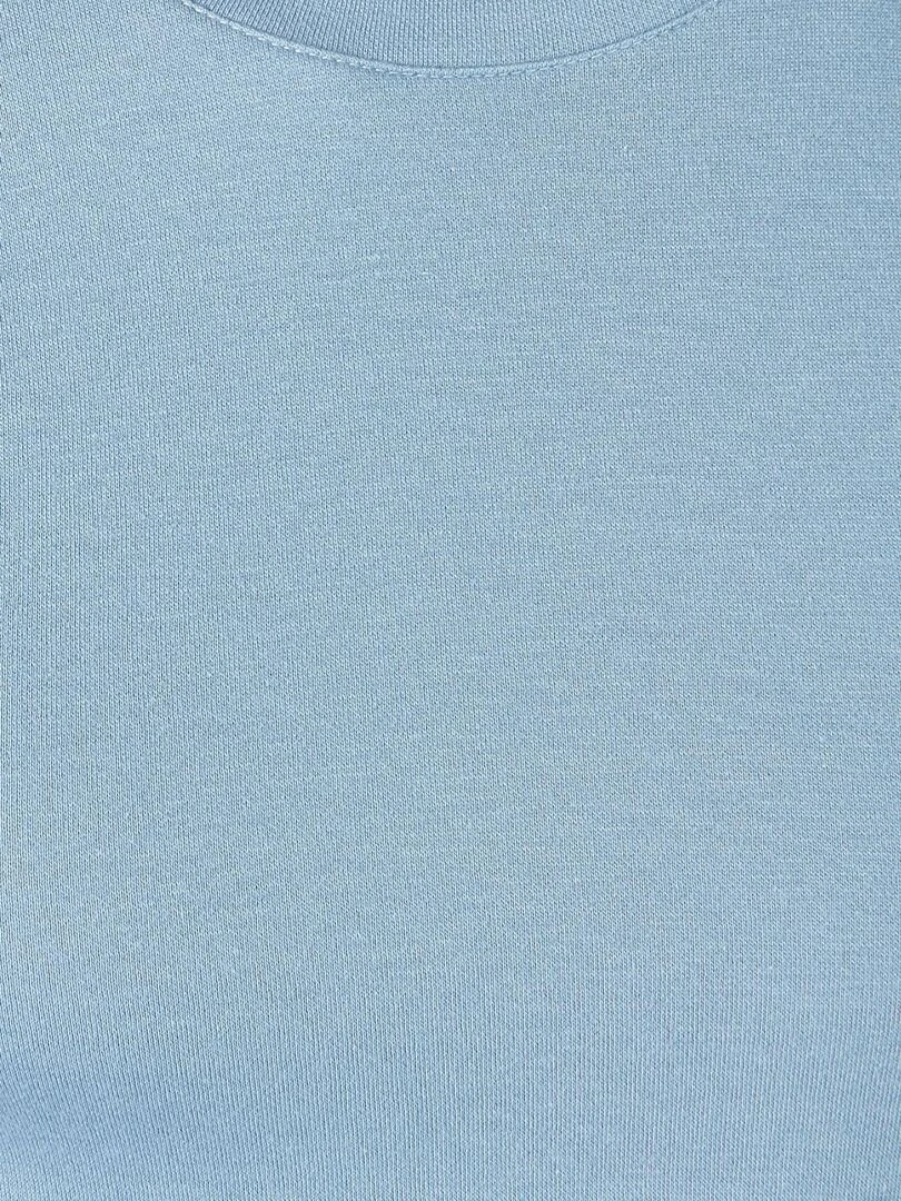 T shirt tricot double face  manches longues Thermolactyl   Damart   Bleu gris