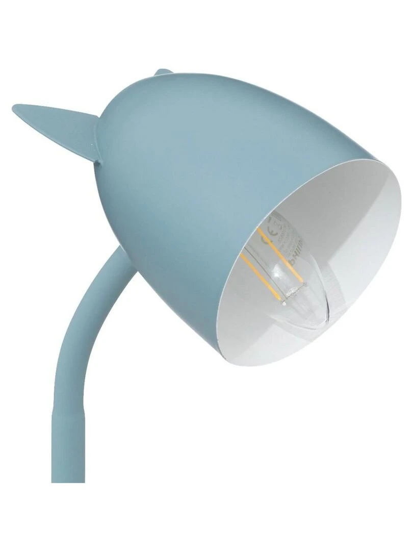 Lampe oreilles métal bleu Bleu