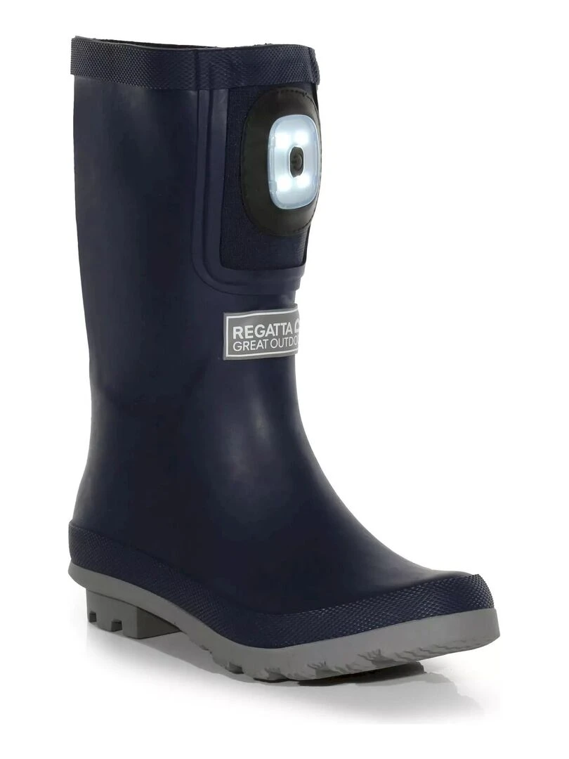 Regatta Bottes de pluie FAIRWEATHER SHINE BRITE Bleu marine