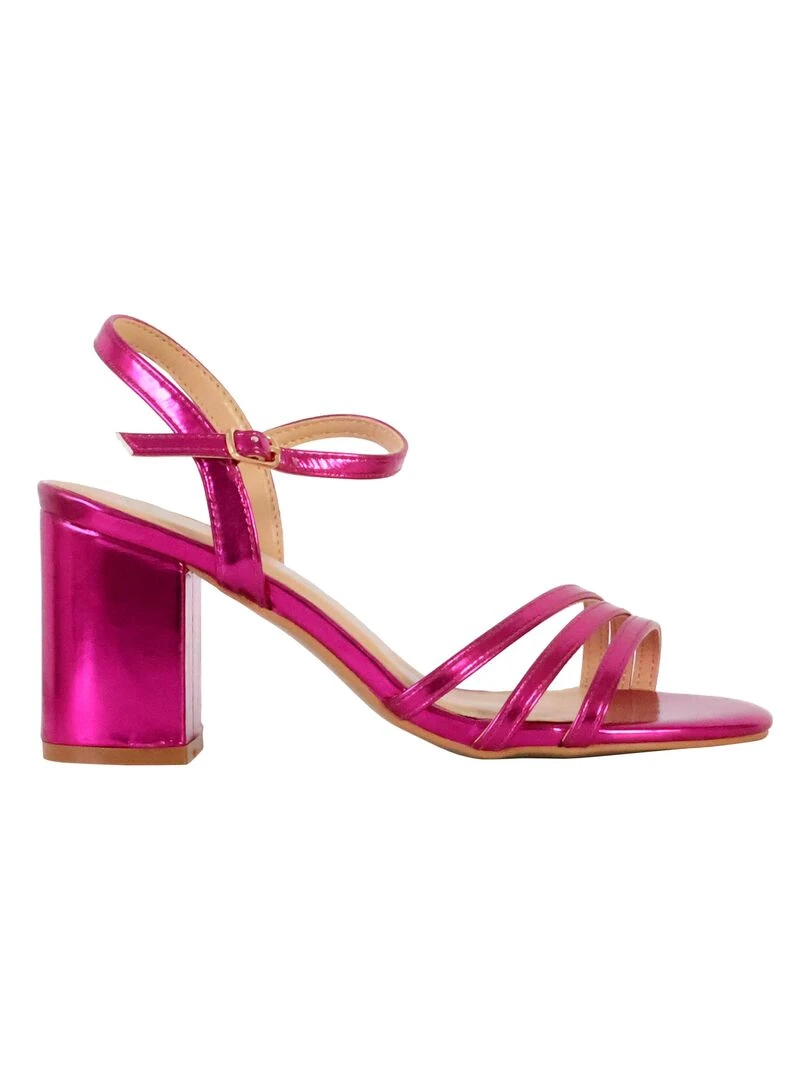 Sandales à Talons The Divine Factory April   Rose