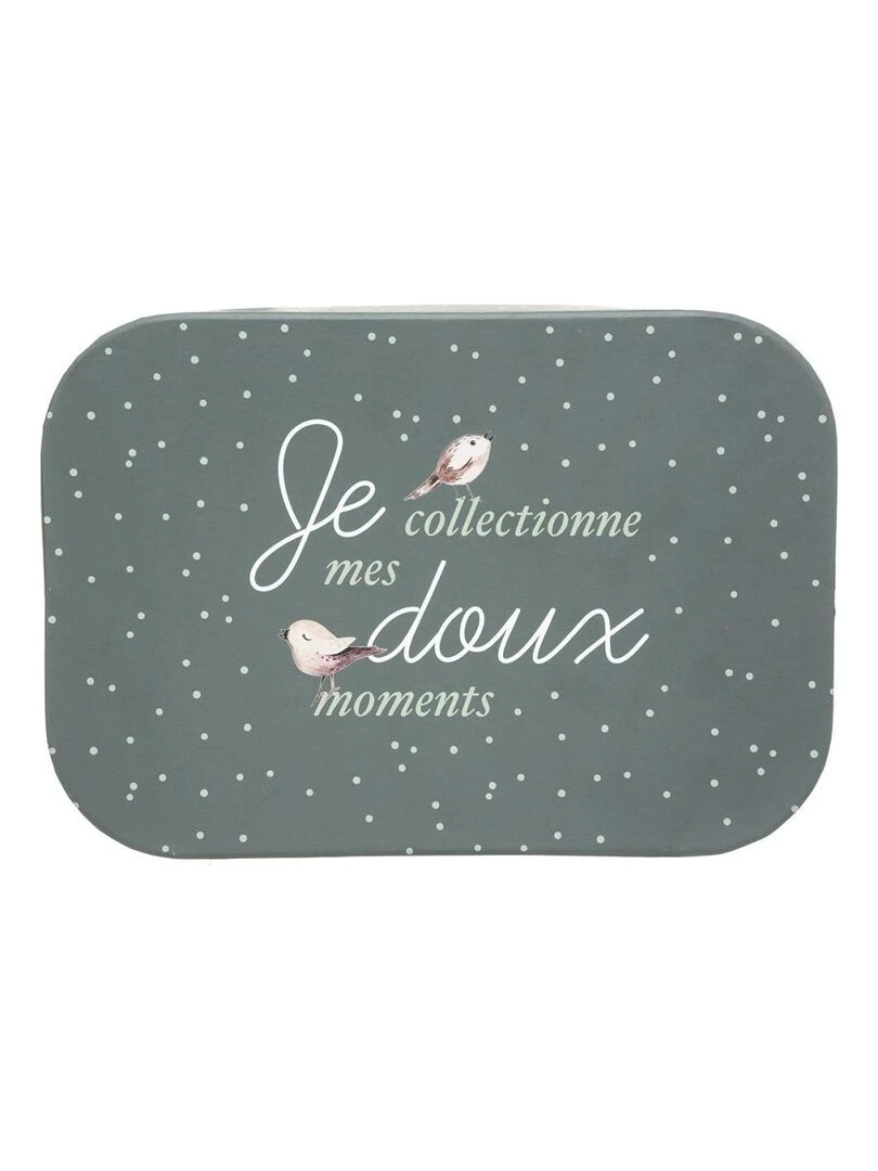 Lot de 3 boites Forêt   Blanc