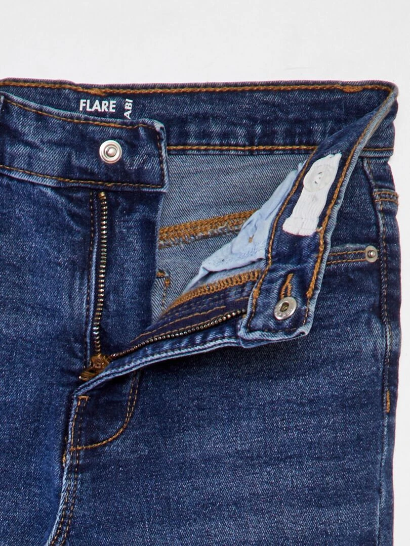 Jean flare   Bleu
