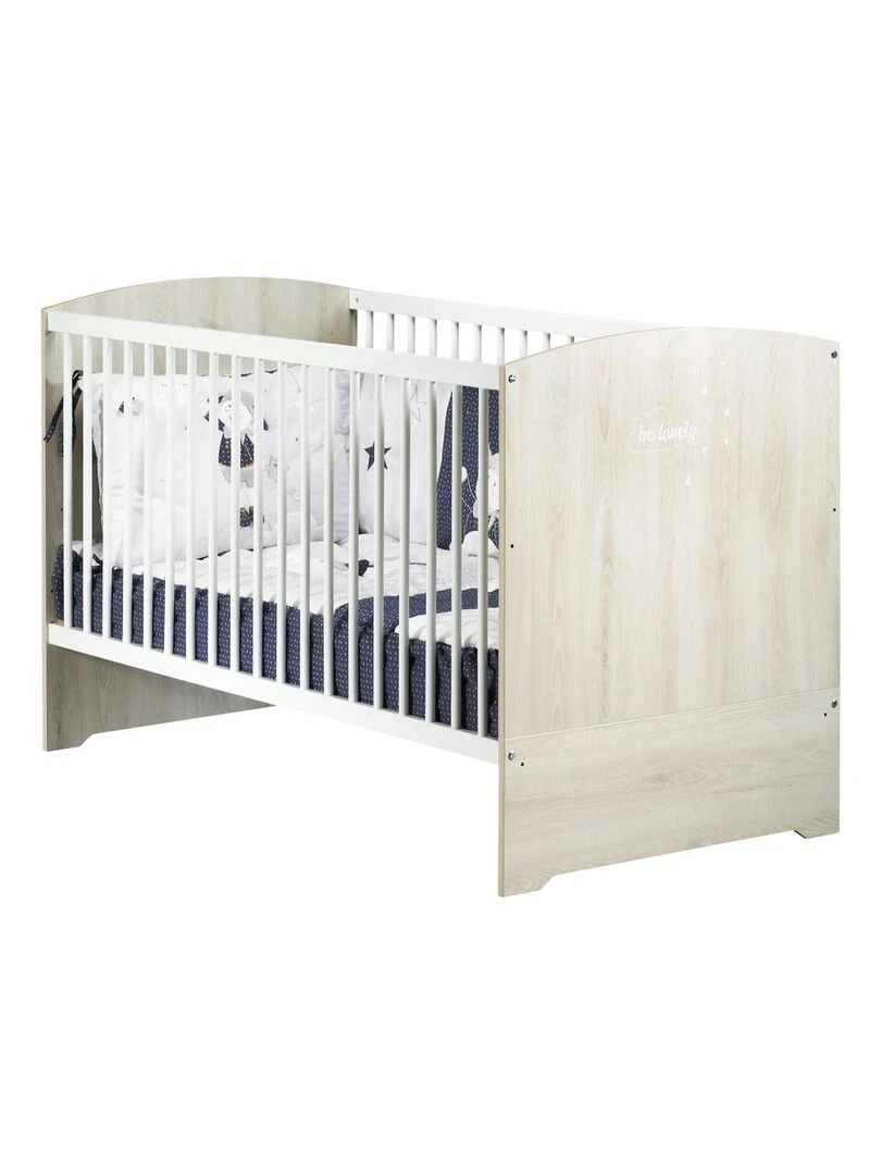 Lit évolutif SMILE BABYPRICE Beige