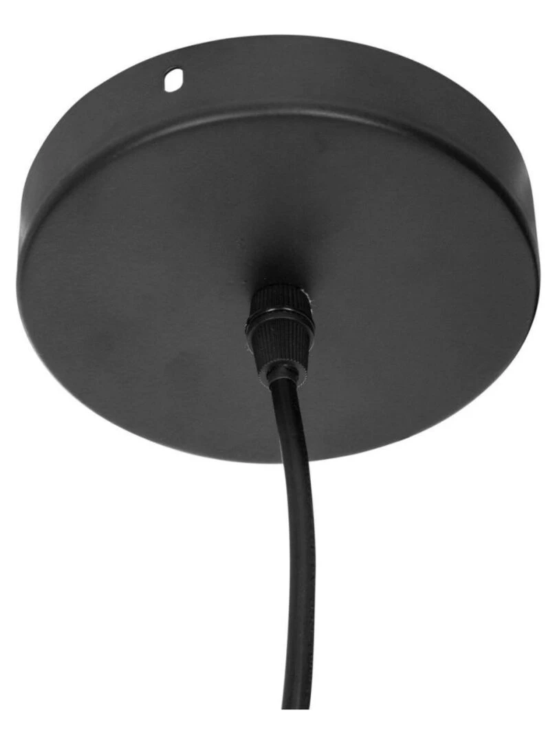 Suspension métal filaire D19 H22 noir Noir