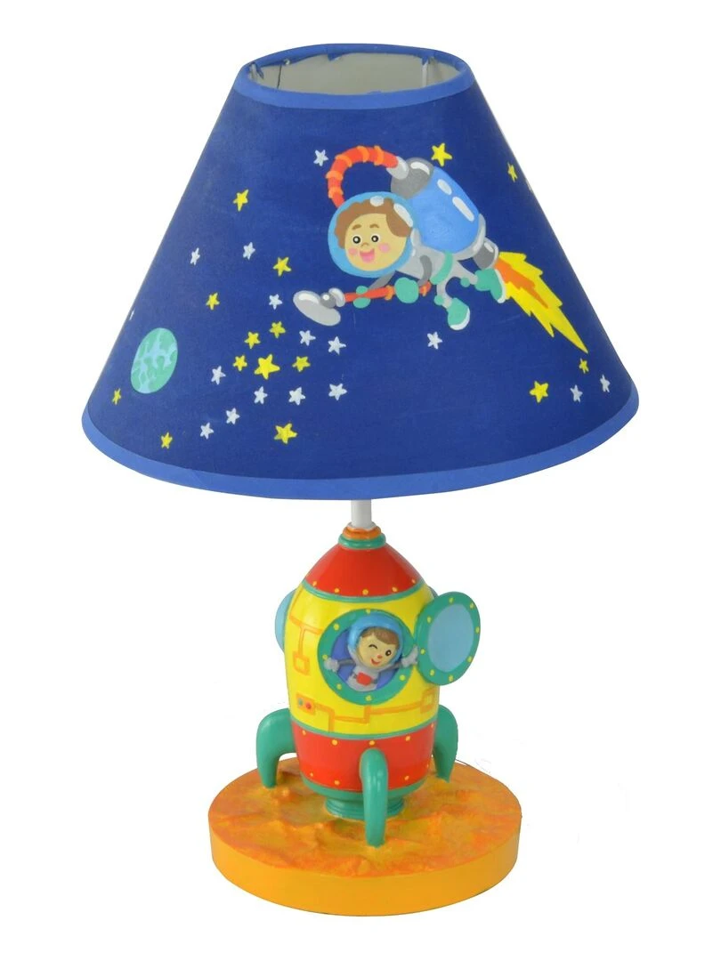 Lampe enfant Outer Space chevet bureau veilleuse chambre bébé garçon TD 12335AE Bleu