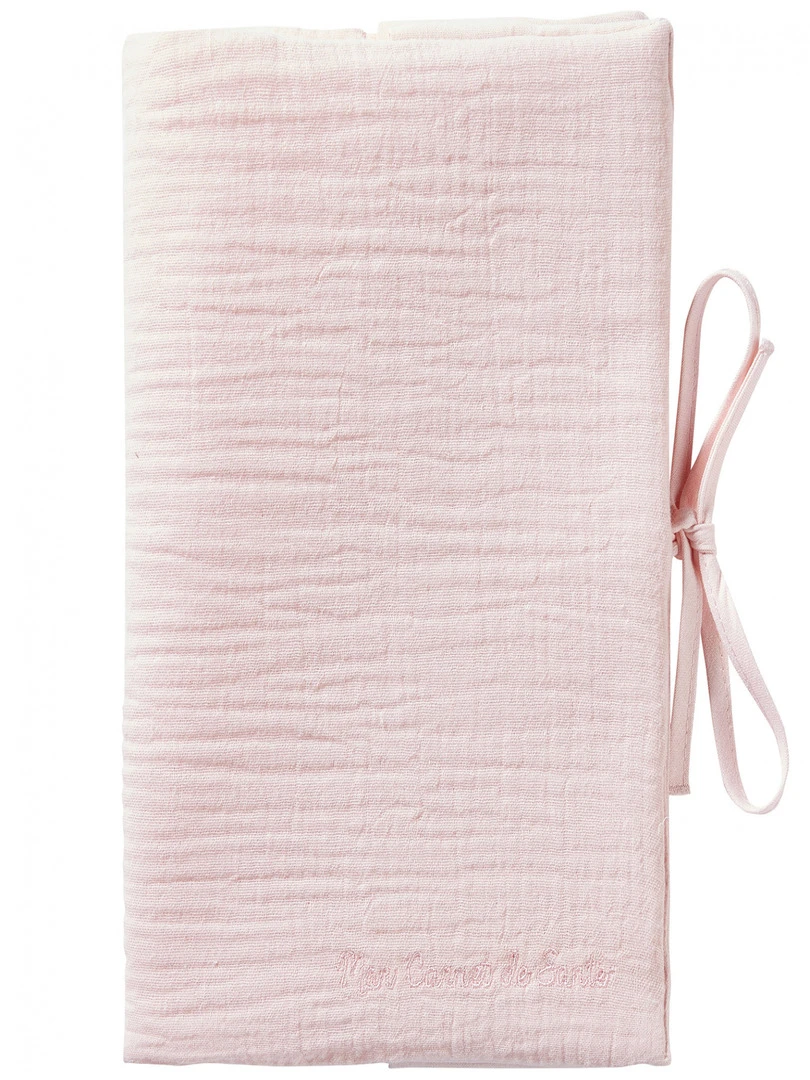 Protège carnet de santé rose blush Mix & Match Rose